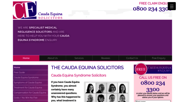 caudaequinasolicitors.co.uk