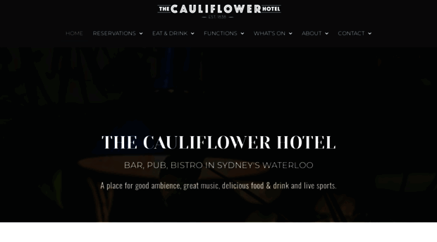 cauliflowerhotel.com.au