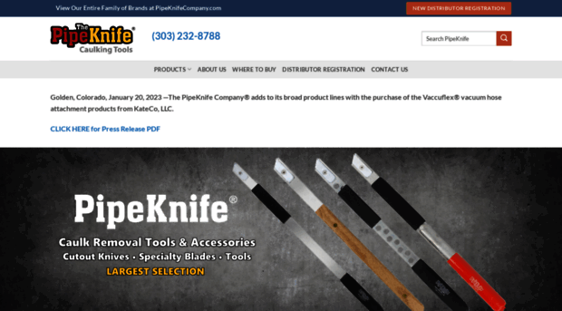 caulktools.pipeknife.com