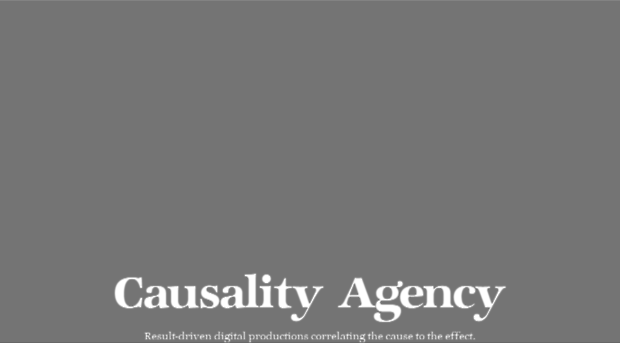 causalityagency.com