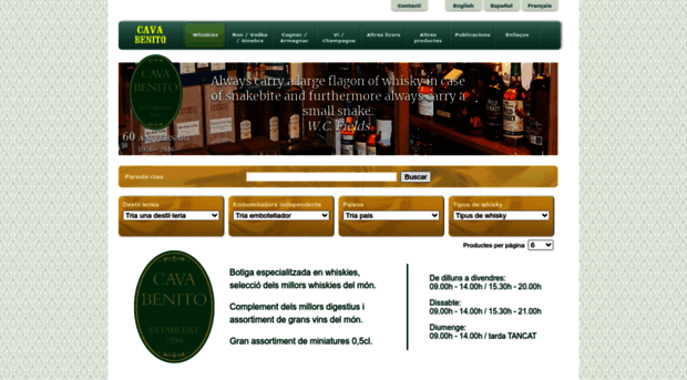 cavabenitowhisky.com