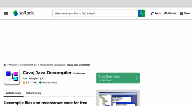 cavaj-java-decompiler.en.softonic.com