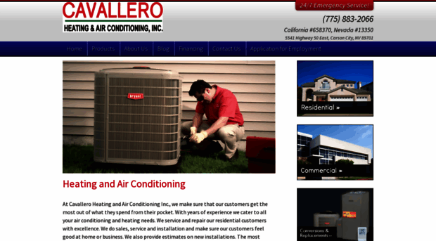 cavalleroheatingandair.com