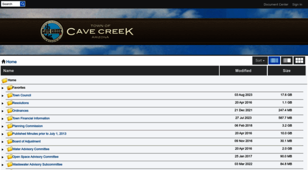 cavecreek.civicweb.net