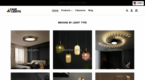 cavelightstore.com