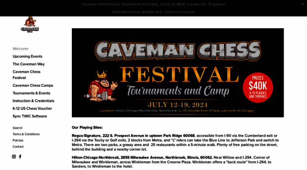 cavemanchess.com