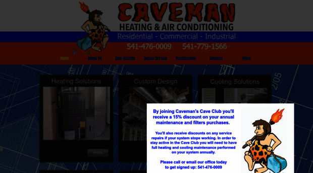 cavemanheating.com