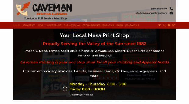 cavemanprintingaz.com