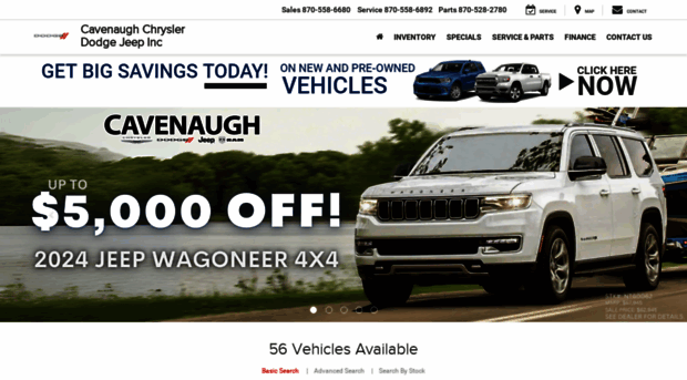 cavenaughchryslerdodgejeep.com