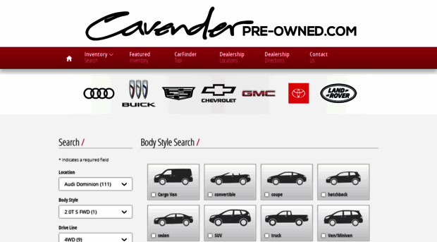 cavenderpreowned.com