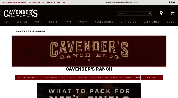 cavendersranch.com