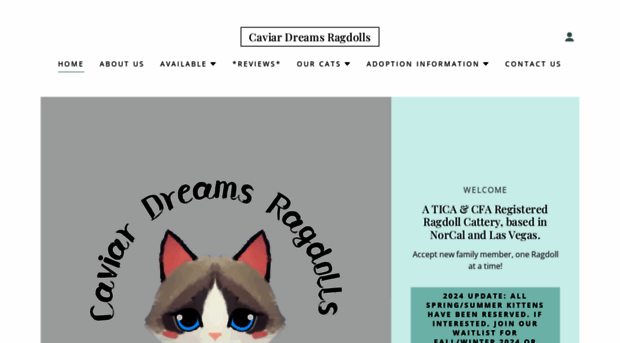 caviardreamsragdoll.com