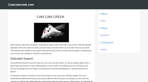 cawcawcreek.com
