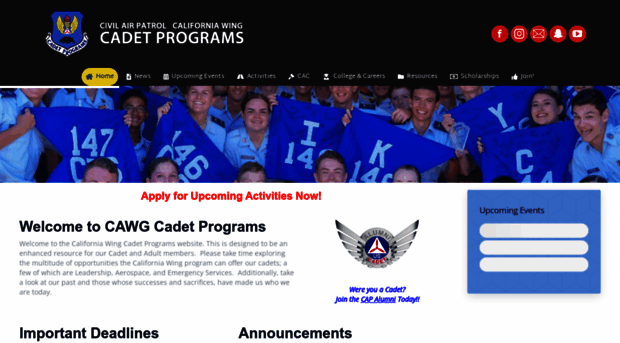 cawgcadets.org