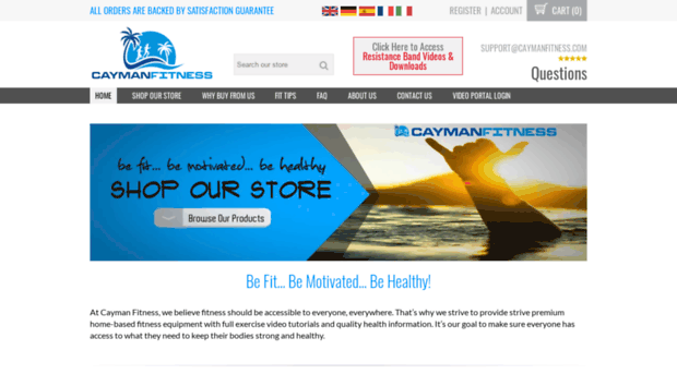 caymanfitness.com