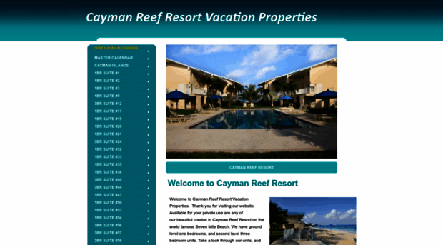 caymanreefresortvacationproperties.com