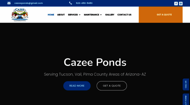 cazeeponds.com