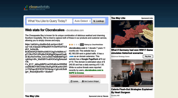 cbcrabcakes.com.clearwebstats.com