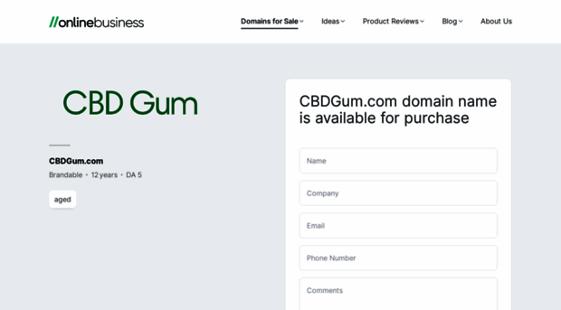 cbdgum.com