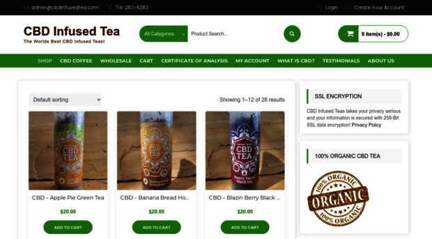 cbdinfusedtea.com