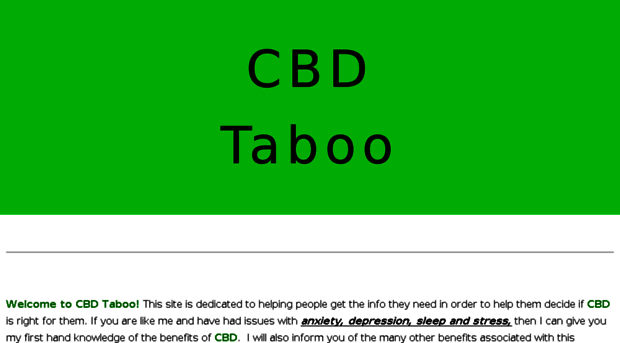 cbdtaboo.com