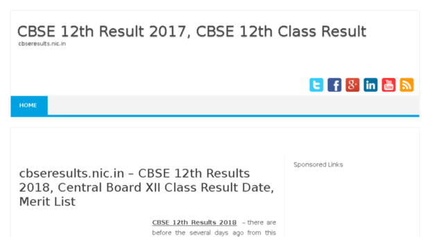 cbse.12thresultnic.in