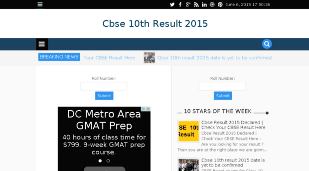 cbse10th2015results.in