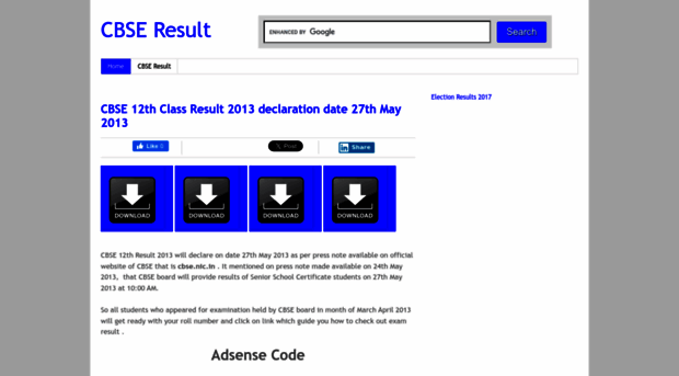 cbse12thresult2013.blogspot.in