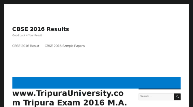 cbse2016results.in