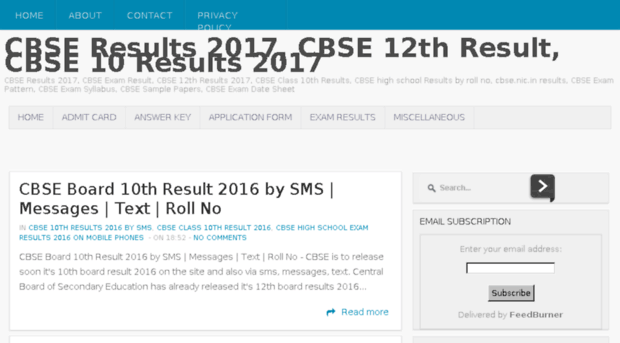 cbseexamresult.in