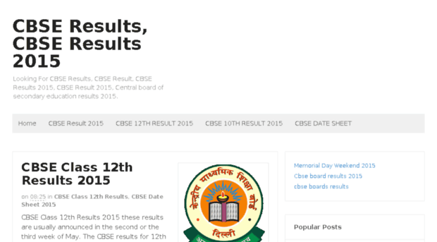 cbseresult2015s.com