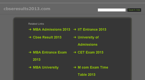 cbseresults2013.com