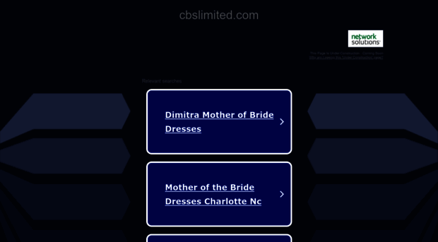 cbslimited.com