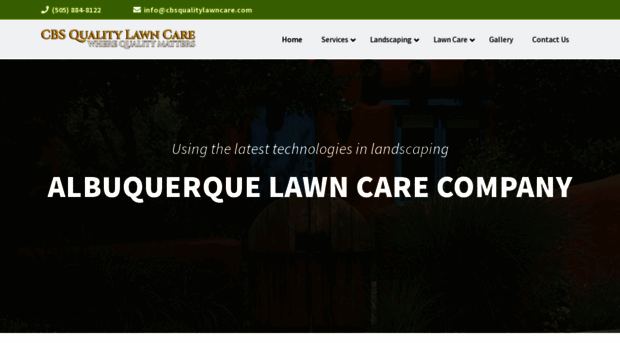 cbsqualitylawncare.com