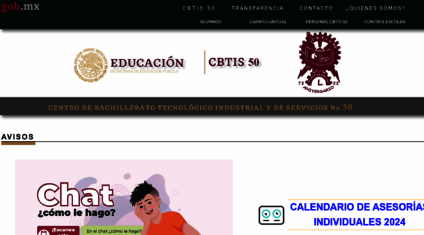 cbtis50.edu.mx