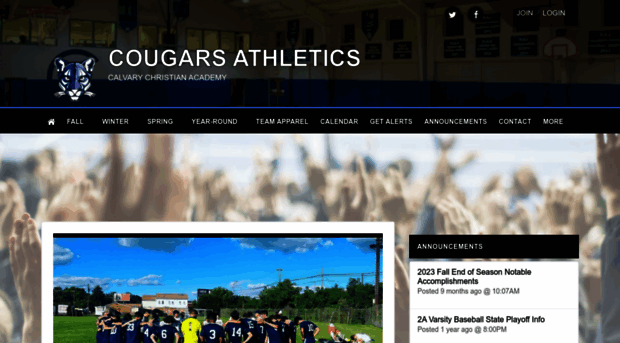 ccacougarathletics.org