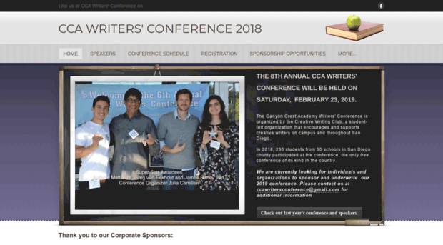 ccawritersconference2018.weebly.com