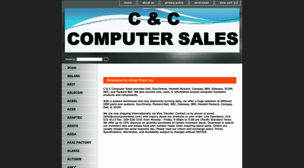 cccomputersales.com