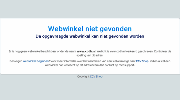 ccdh.nl