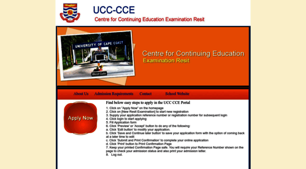 cceresit.uccghanaportal.com