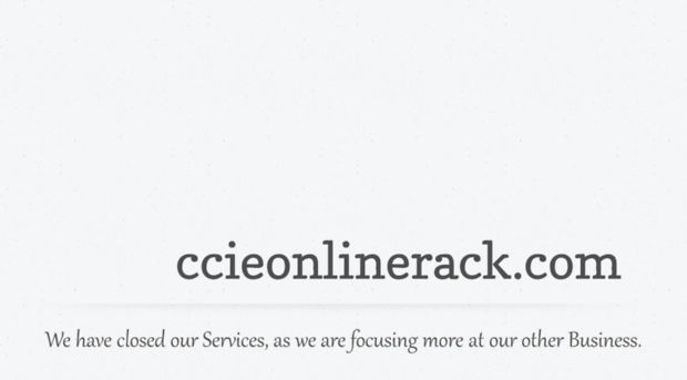 ccieonlinerack.com