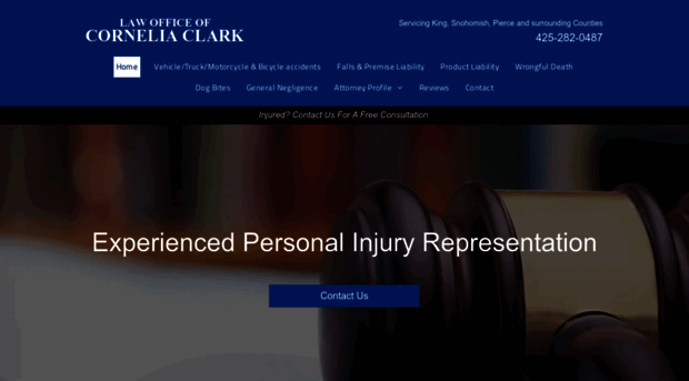 cclark4injurylawyer.com