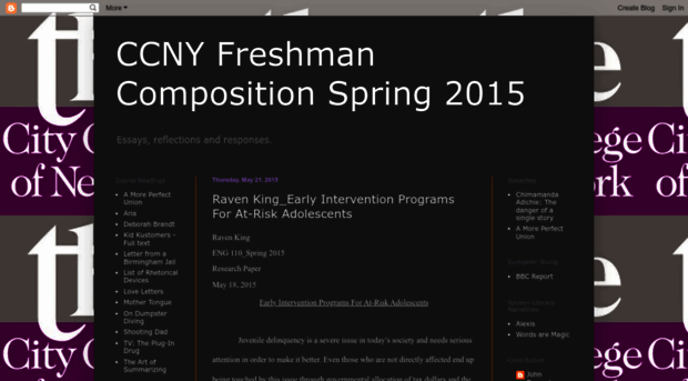 ccnyfreshcompsp2015.blogspot.com