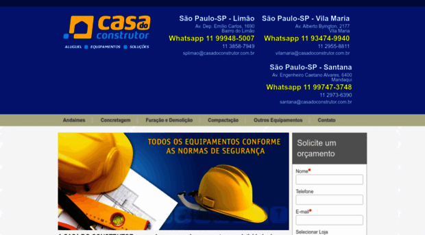 Orçamento - Casa do Construtor