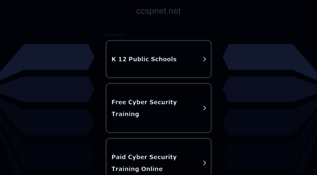 ccspnet.net
