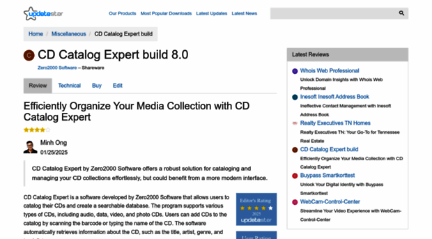 cd-catalog-expert-build.updatestar.com