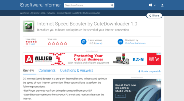 cd-internet-speed-booster.software.informer.com