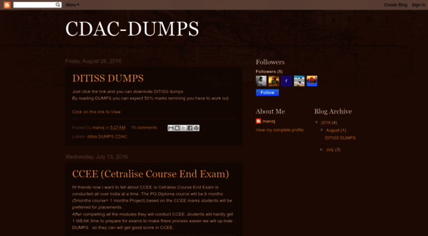 cdac-dumps.blogspot.com