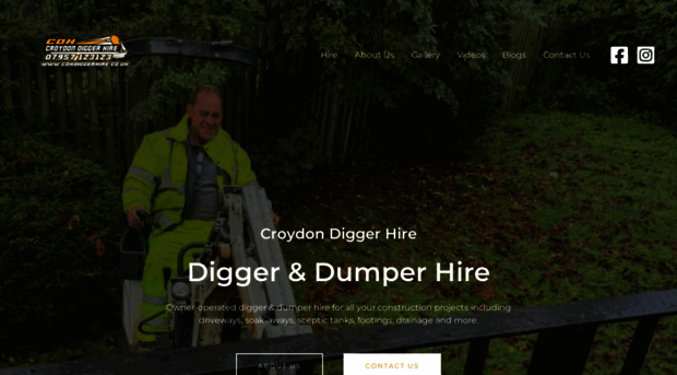 cdhdiggerhire.co.uk