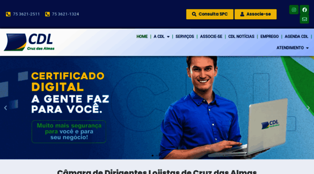 cdlcruzdasalmas.com.br